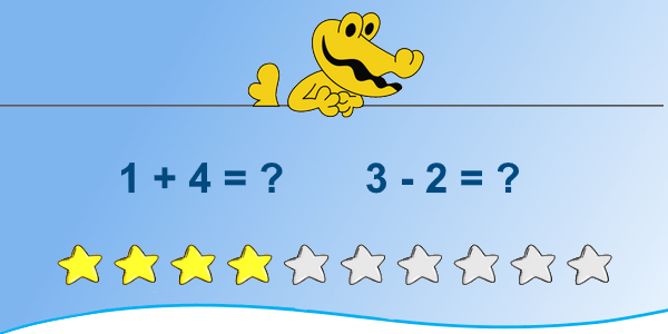 addition and subtraction up to 5